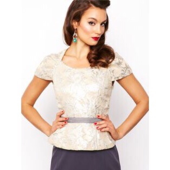 Marc Jacobs Gilded Sunflower Top - Picture 4 of 4